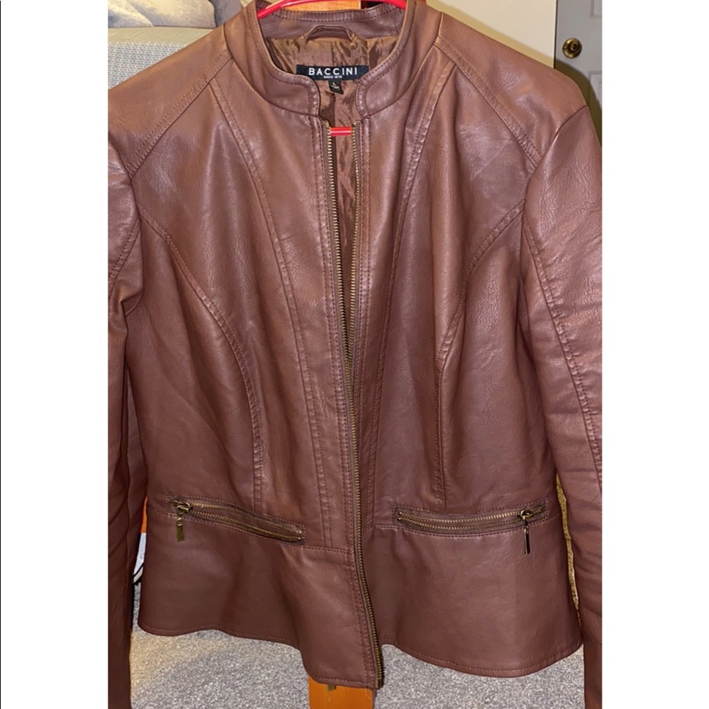 Baccini Leather Jacket